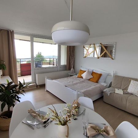 Pools, Sauna Und Balkon Mit Panoramablick Sankt Englmar Esterno foto