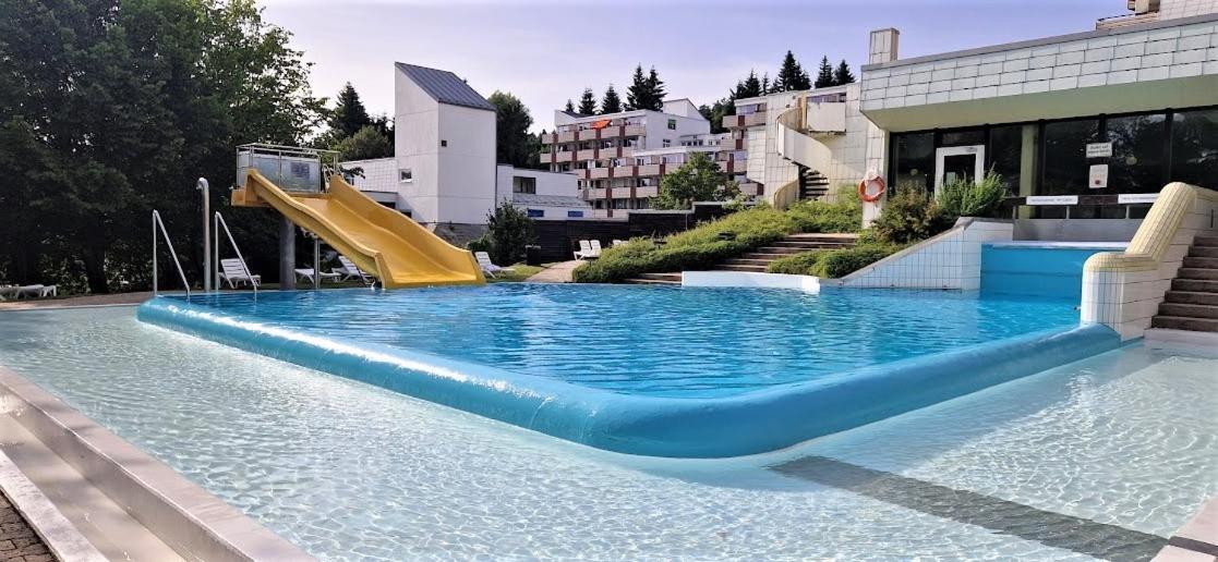 Pools, Sauna Und Balkon Mit Panoramablick Sankt Englmar Esterno foto