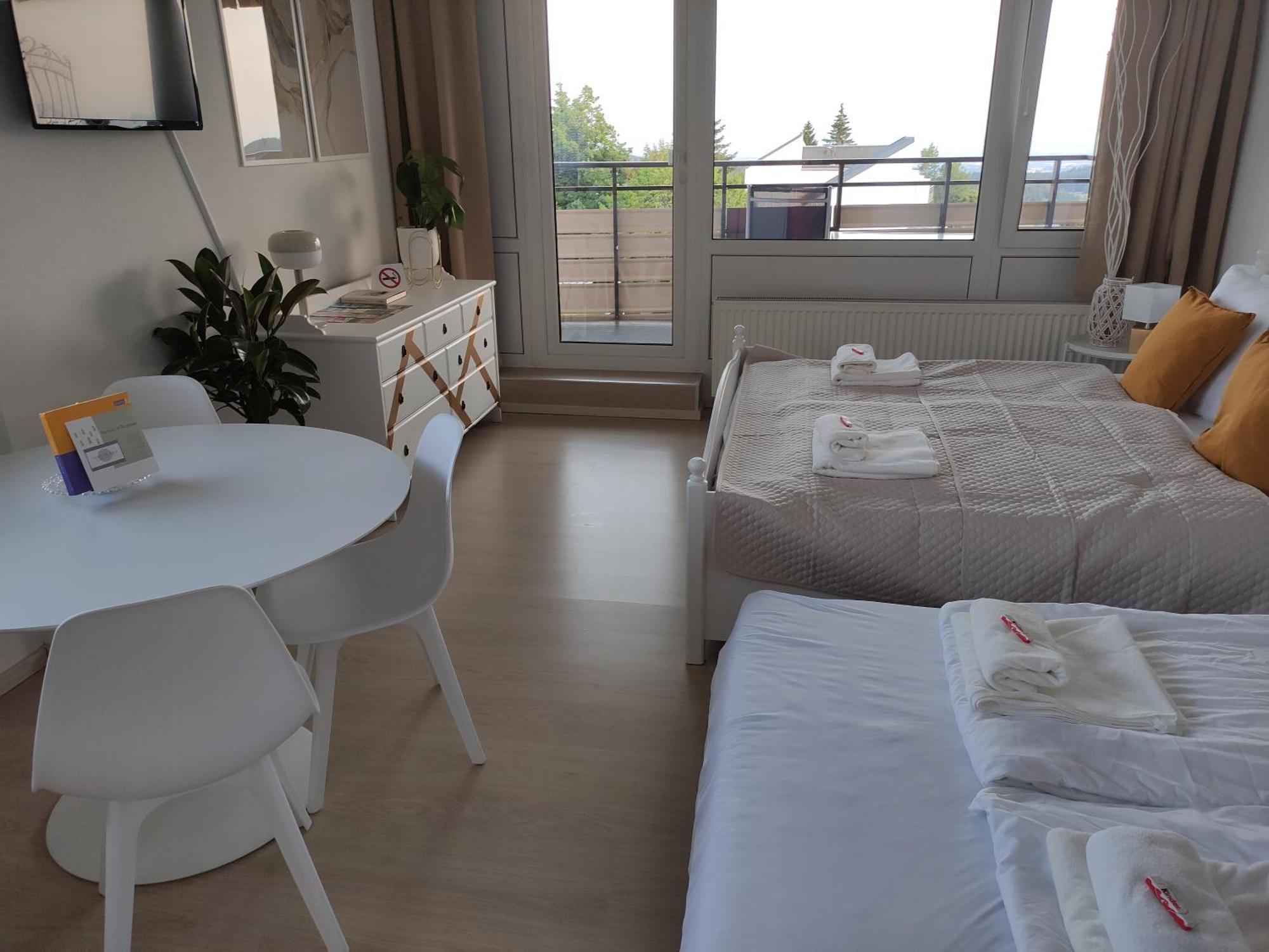 Pools, Sauna Und Balkon Mit Panoramablick Sankt Englmar Esterno foto