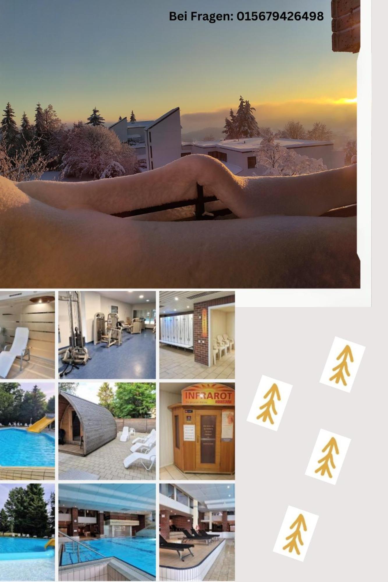 Pools, Sauna Und Balkon Mit Panoramablick Sankt Englmar Esterno foto